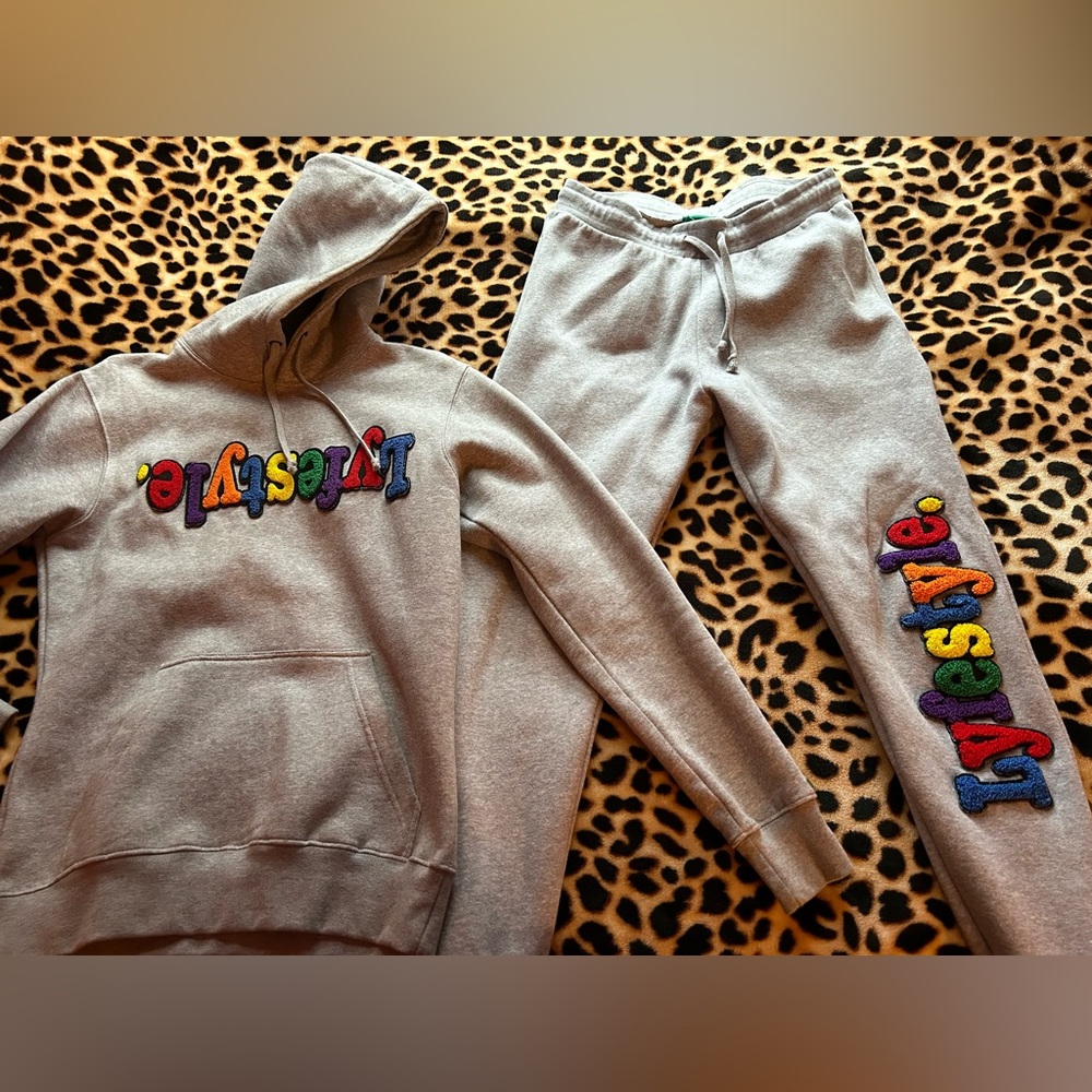 Lyfestyle Grey Sweatsuit